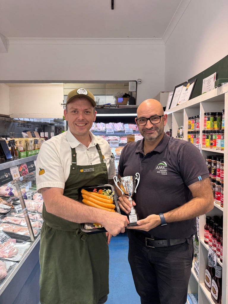 The Lucky Pig Wins National Recognition for Our Tom Kha Chicken Sausage!