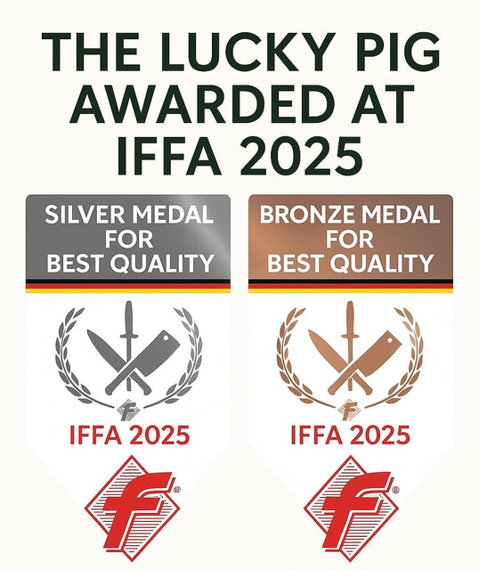 The Lucky Pig Wins Silver & Bronze at IFFA 2025 International Competition
