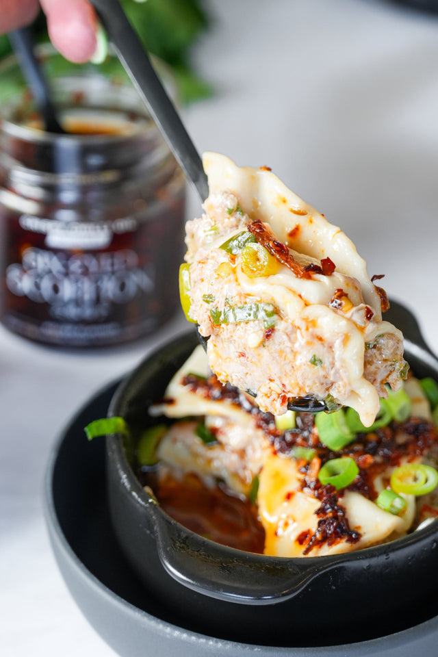 Steamed Dumpling “Lasagne”