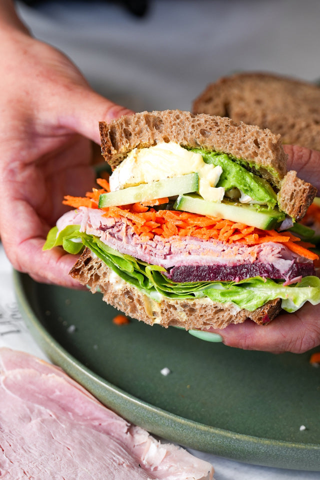 Epic Ham & Salad Sando