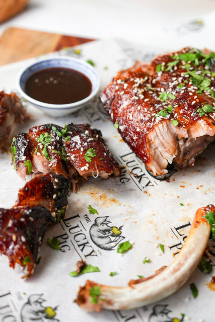 Sticky Asian BBQ Pork Ribs