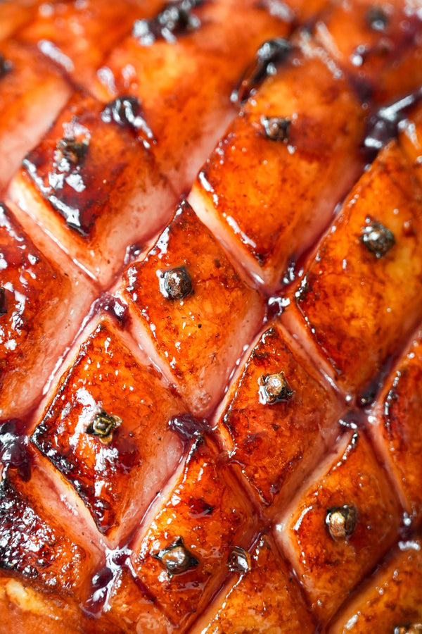 Blackberry Spiced Christmas Ham Glaze