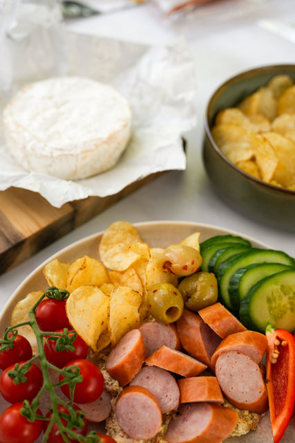 Kabana Snack Plate – A Quick and Easy Lunch for One