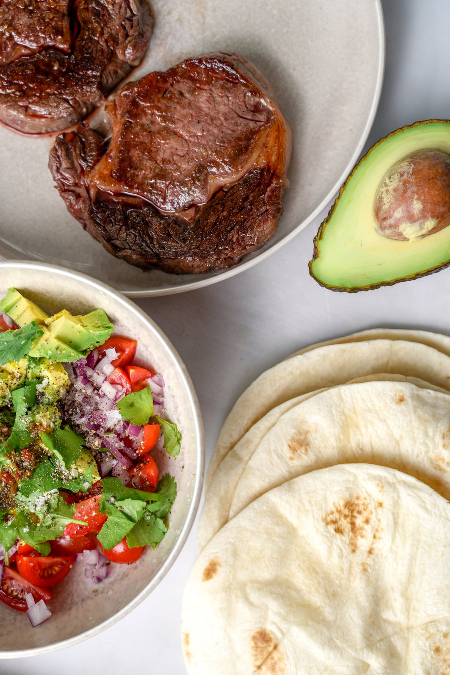 Steak Tacos with Chimichurri