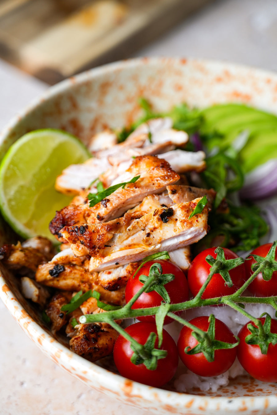 Summer Chicken & Veggie Bowl