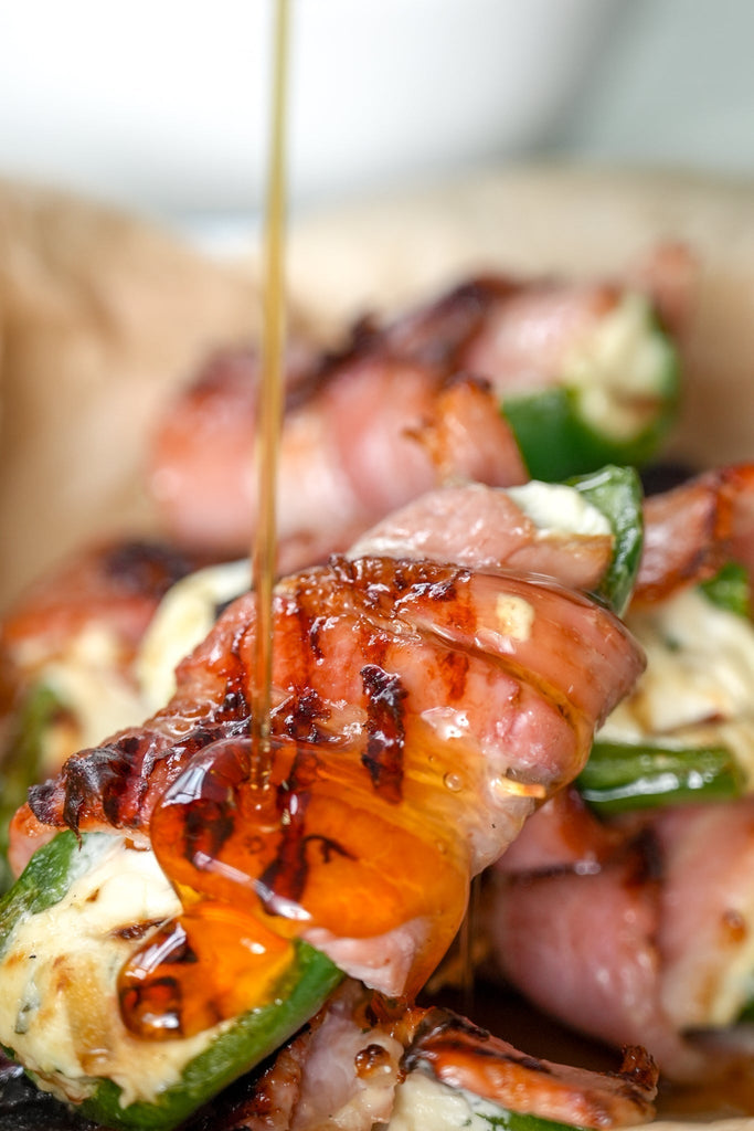 Bacon Wrapped Jalapeño Poppers