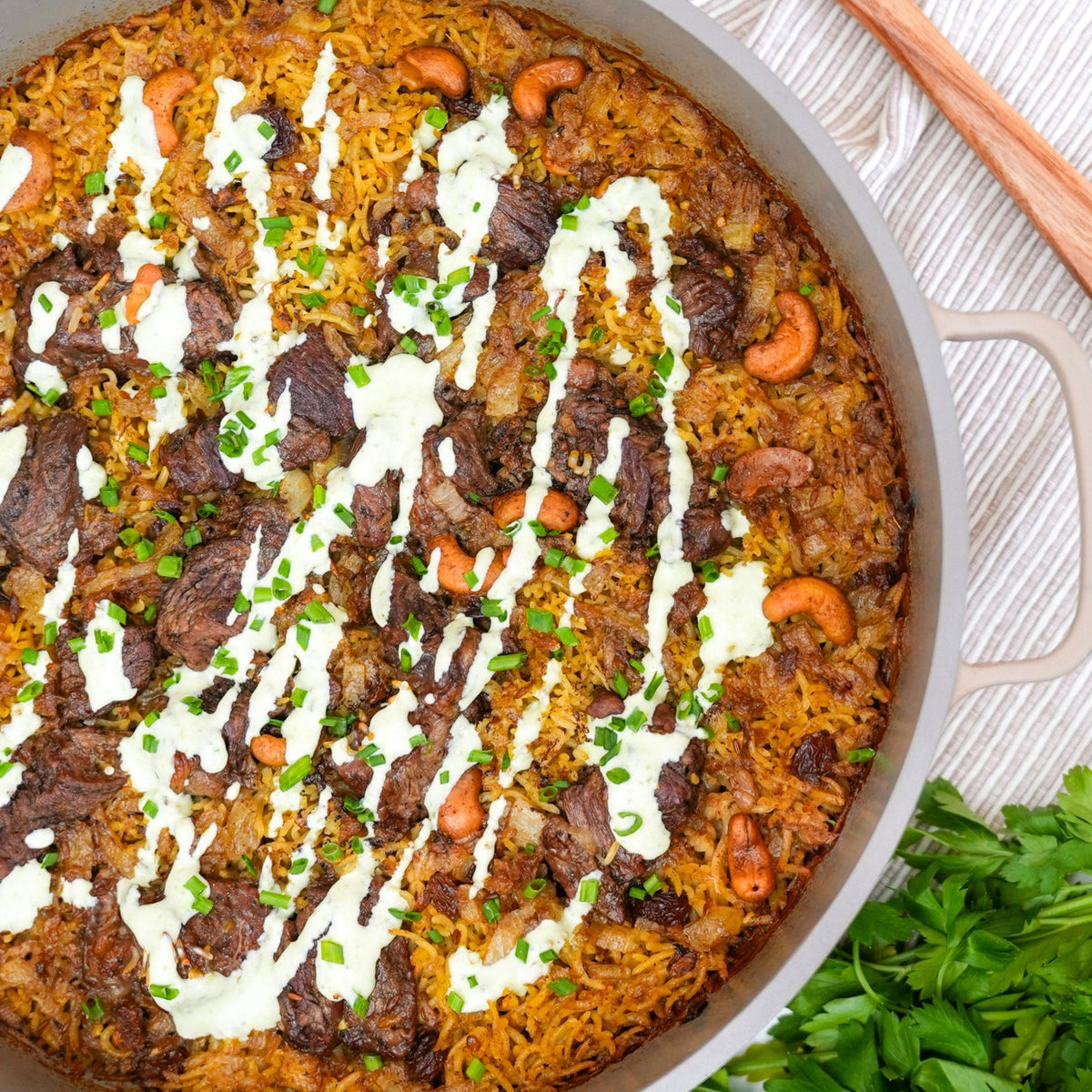 Spiced Chuck Steak Rice Pilaf | Easy One-Pot Comfort Recipe– The Lucky Pig