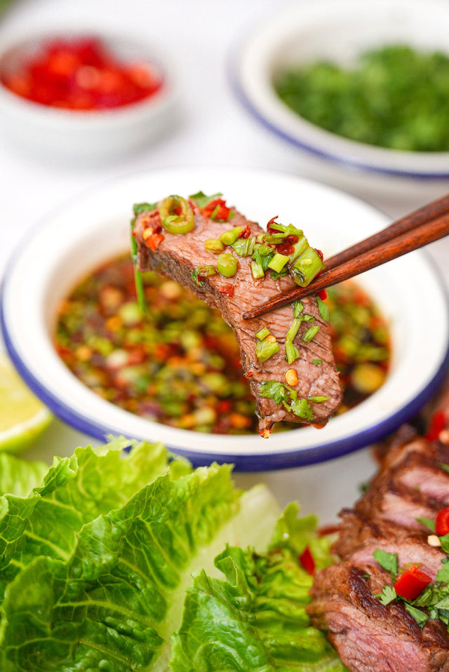 Asian-Style Cape Grim Porterhouse Steak