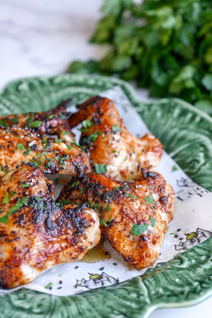 Air Fryer Miso Butter Chicken Wings