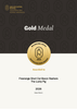 Melbourne Royal 2026 gold medal certificate for The Lucky Pig’s bacon