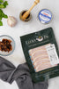 The Lucky Pig 200 g short cut bacon pack with cream cheese, caramelised onion and dip ingredients