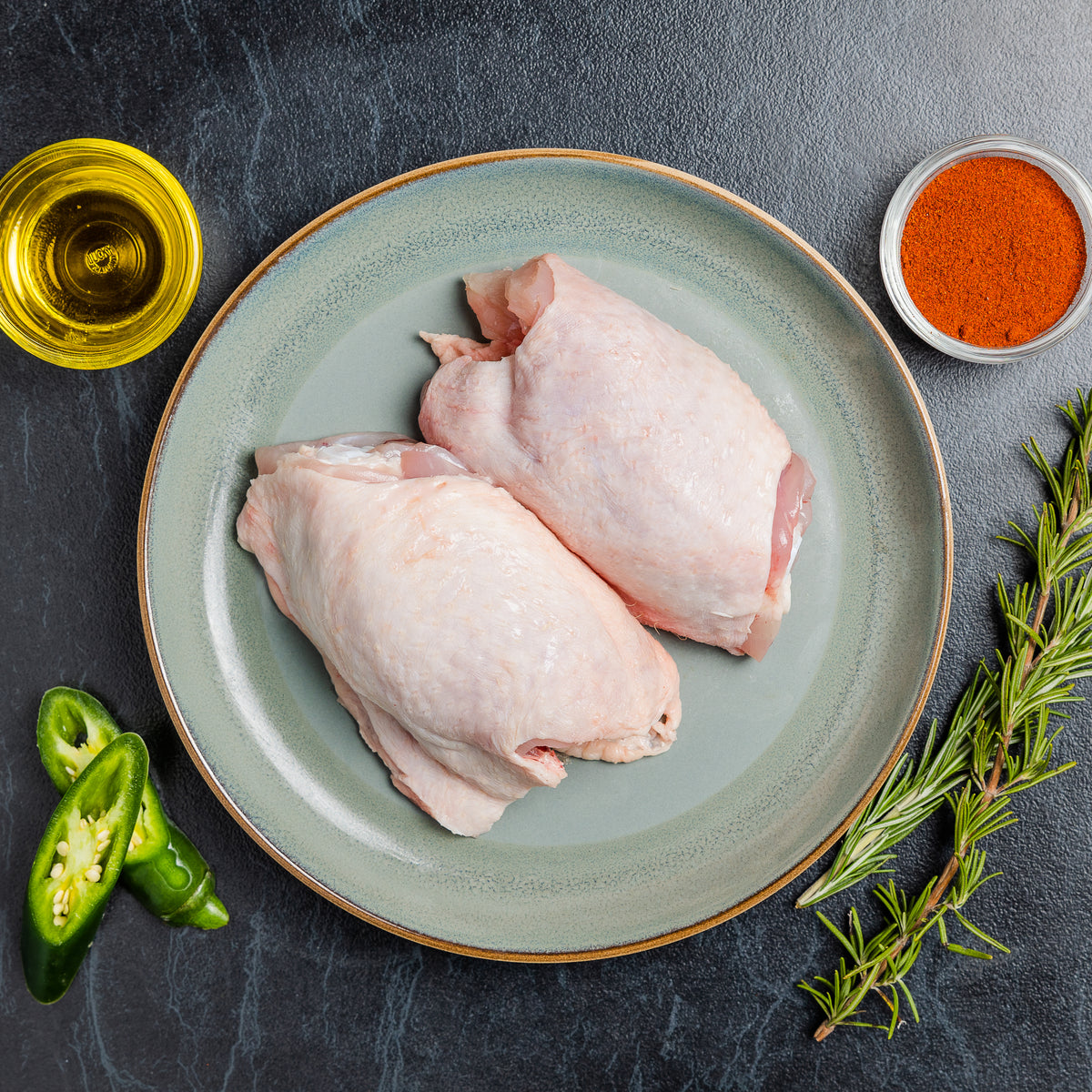 Chicken Chops | Bone-In Chicken Thighs | The Lucky Pig