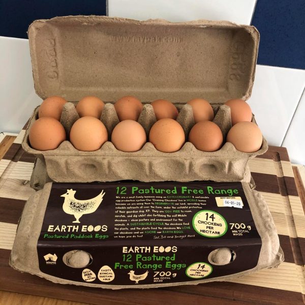 'Earth Eggs' Pastured Paddock Eggs | simple | dairy and eggs, eggs, Other, pantry | The Lucky Pig