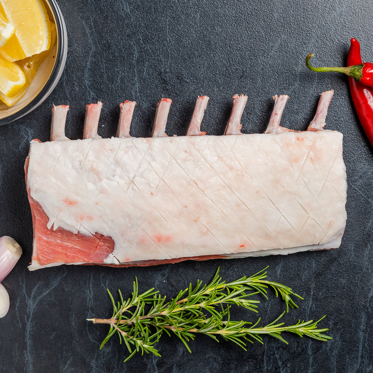 Lamb Rack Traditional 8 point– The Lucky Pig