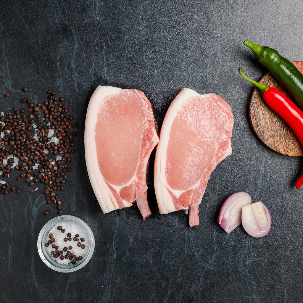 Free Range Pork Cutlets | simple | pork | The Lucky Pig