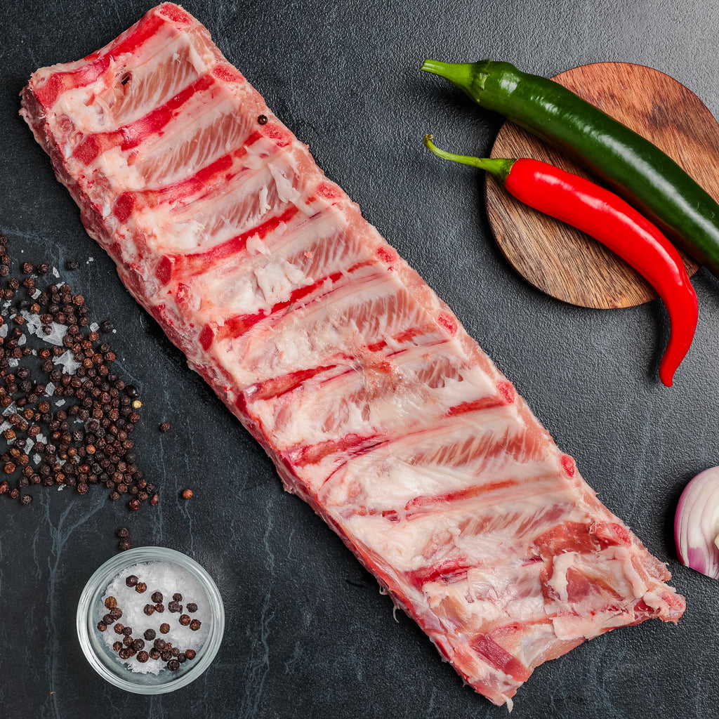 Pork Ribs - USA Style | simple | pork | The Lucky Pig