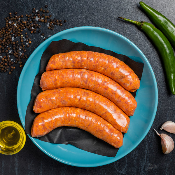 Texan Chilli & Cheese Sausages | simple | sausages | The Lucky Pig