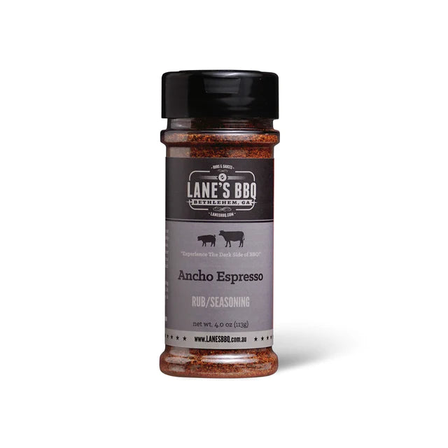 Lane’s BBQ – Ancho Espresso Rub | simple | BBQ, pantry, rub | The Lucky Pig