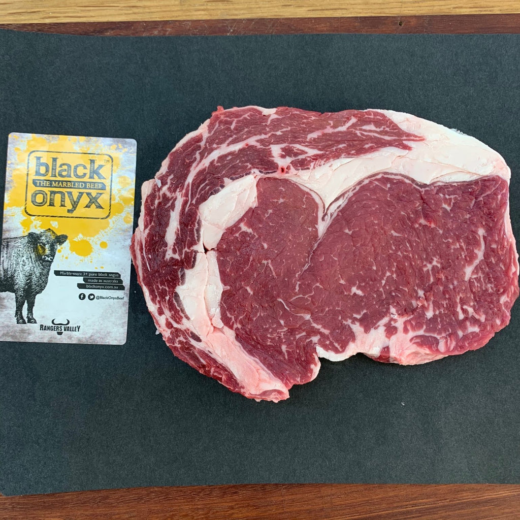 Black Onyx Scotch Fillet Steak | variable | Premium Steaks | The Lucky Pig